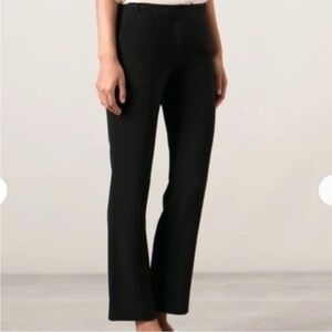 Diane Von Furstenberg Carissa Black Straight Leg Pants